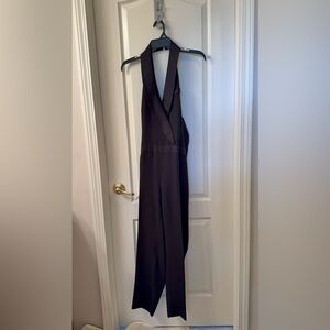 Elegant Black Sleeveless Jumpsuit